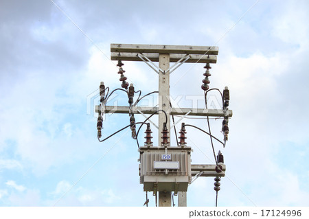 Transformer on high power station. High voltage Transformer on high power station. High voltage 17124996