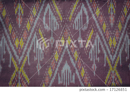 Thai style handcrafted textile made by silk from northeast, Thai Thai style handcrafted textile made by silk from northeast, Thai 17126851
