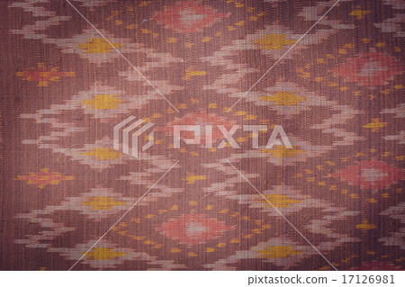 Thai style handcrafted textile made by silk from northeast, Thai 17126981