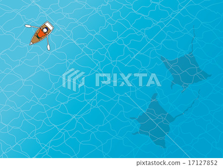 曼塔和划艇 17127852