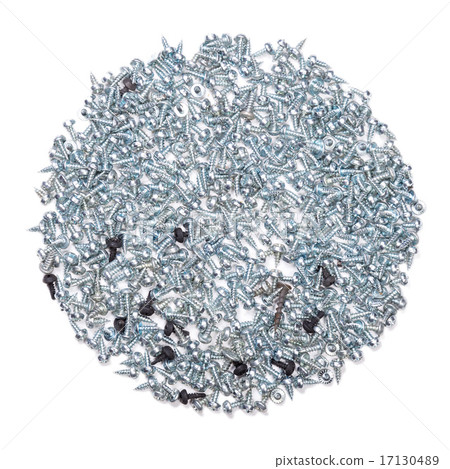 Screws isolated on white background Screws isolated on white background 17130489