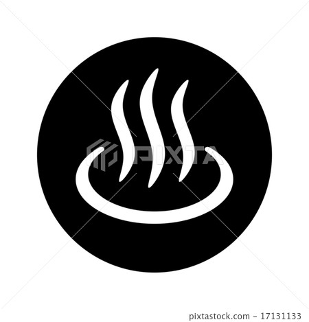 Hot Spring Mark - Stock Illustration [17131133] - PIXTA