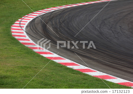 Race track curve road 17132123