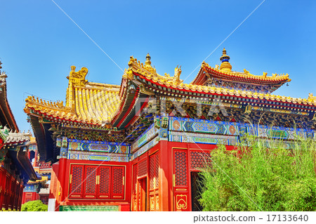 Beautiful View of Lama Temple.Beijing.  17133640