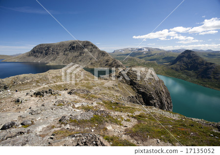 Besseggen Ridge in Jotunheimen Park, Norway 17135052