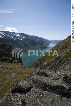 Besseggen Ridge in Jotunheimen Park, Norway 17135054
