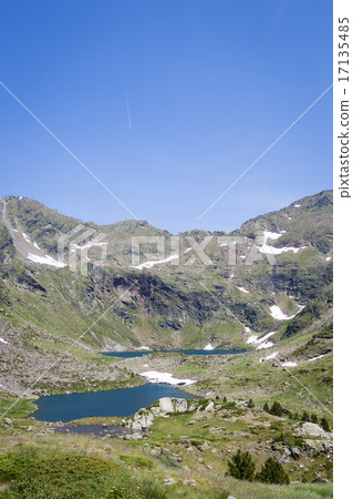 Landscape of the Pyrenees in Andorra Landscape of the Pyrenees in Andorra 17135485