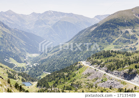 Landscape of the Pyrenees in Andorra Landscape of the Pyrenees in Andorra 17135489