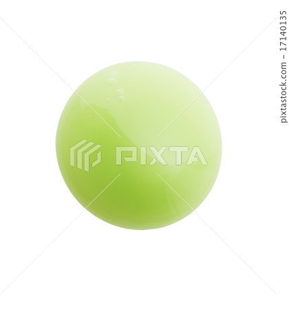 Green color cosmetic gel drop on background 17140135