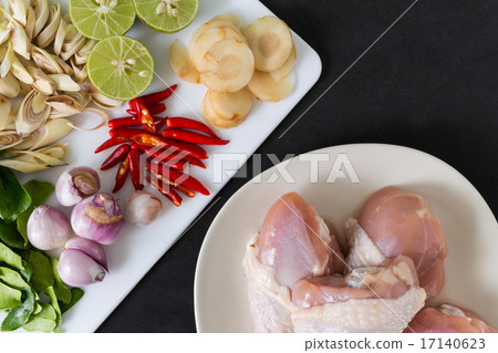 Thai Tom Yum Soup Ingredients Thai Tom Yum Soup Ingredients 17140623