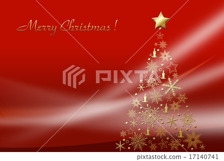 Christmas card red Christmas card red 17140741
