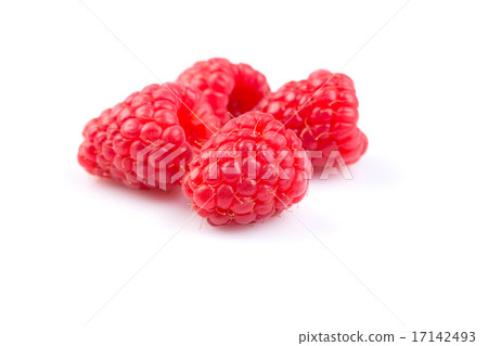 raspberry isolated on white background raspberry isolated on white background 17142493
