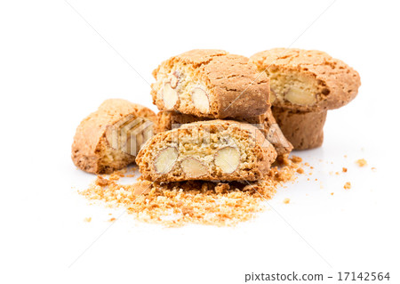 Italian cantuccini cookie with almond 17142564