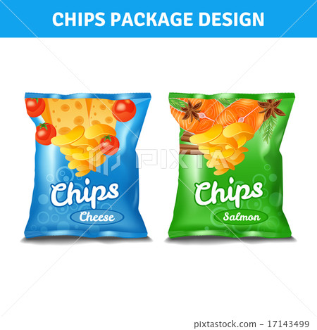 Chips Pack Design  17143499