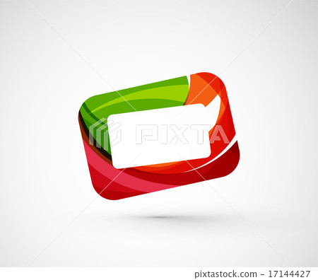 Abstract geometric company logo frame, screen Abstract geometric company logo frame, screen 17144427