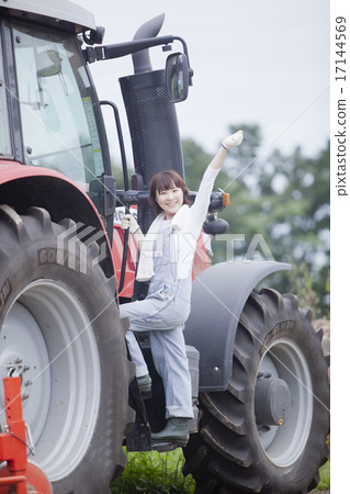 農業女拖拉機 17144569