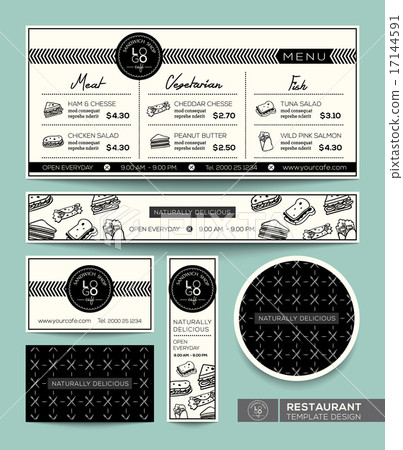 Restaurant Set Menu Sandwich Design Template 17144591