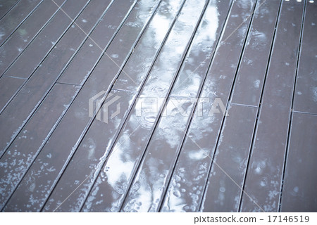 Puddling on the deck 17146519
