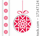 Illustration abstract Christmas card 17147124