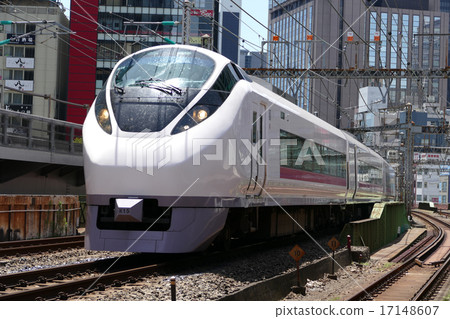 Limited Express Hitachi Tokiwa E 657 series Yurakucho Station 17148607