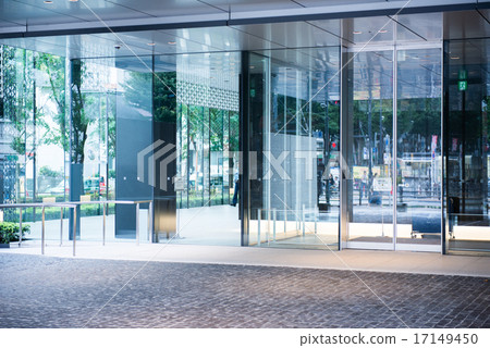 Glazed office entrance Glazed office entrance 17149450