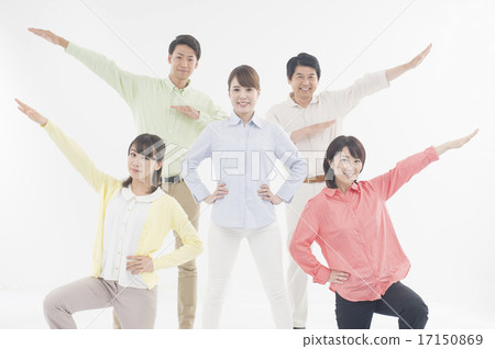 Five men and women 17150869