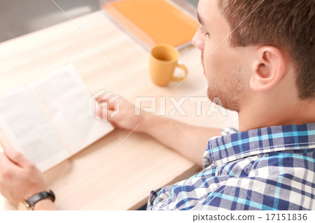 Young student working on project Young student working on project 17151836