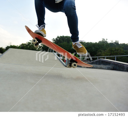 skateboarding at skatepark skateboarding at skatepark 17152493