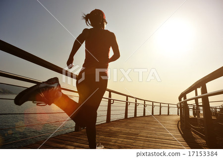 Stock Photo: healthy lifestyle sports woman running