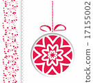 Illustration abstract Christmas card 17155002