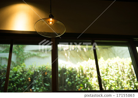 Lighting of old private house cafe Lighting of old private house cafe 17155863