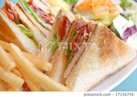 美味的BLT三明治 美味的BLT三明治 17156756