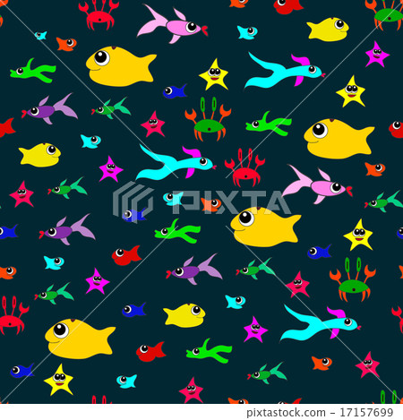 seamless pattern of sea-2 seamless pattern of sea-2 17157699