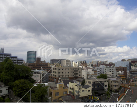 Scenery near Iidabashi (cloudy sky) Scenery near Iidabashi (cloudy sky) 17157917