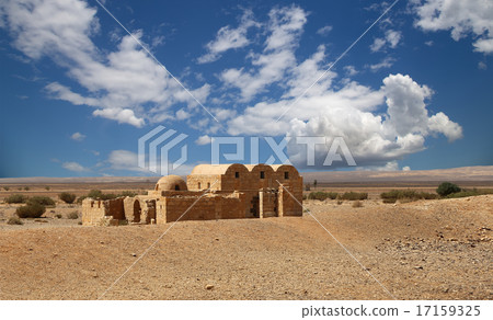 Quseir (Qasr) Amra desert castle near Amman,Jordan Quseir (Qasr) Amra desert castle near Amman,Jordan 17159325