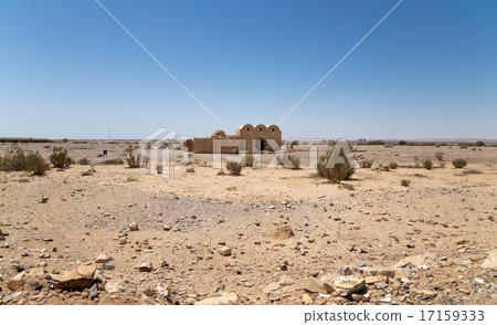 Quseir (Qasr) Amra desert castle near Amman,Jordan Quseir (Qasr) Amra desert castle near Amman,Jordan 17159333
