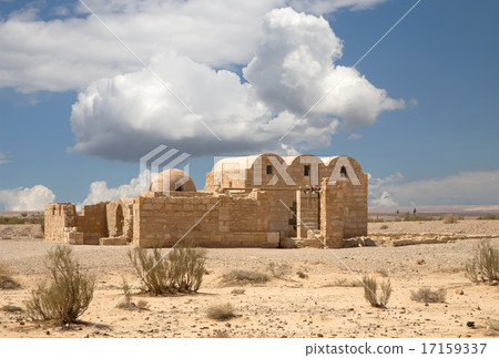 Quseir (Qasr) Amra desert castle near Amman,Jordan Quseir (Qasr) Amra desert castle near Amman,Jordan 17159337