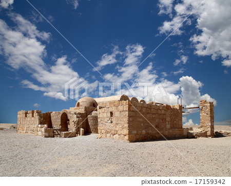 Quseir (Qasr) Amra desert castle near Amman,Jordan Quseir (Qasr) Amra desert castle near Amman,Jordan 17159342