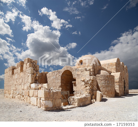 Quseir (Qasr) Amra desert castle near Amman,Jordan Quseir (Qasr) Amra desert castle near Amman,Jordan 17159353