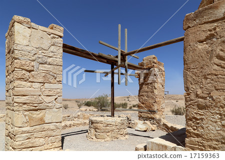 Quseir (Qasr) Amra desert castle near Amman,Jordan Quseir (Qasr) Amra desert castle near Amman,Jordan 17159363