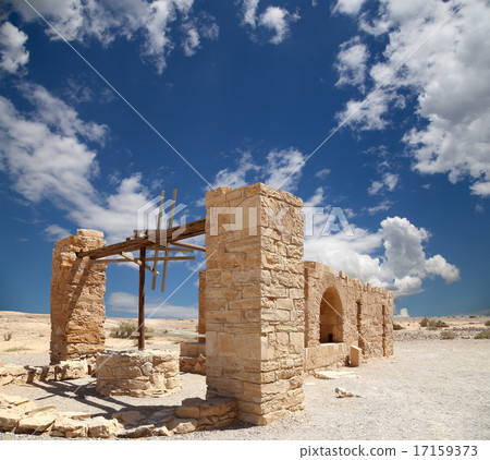 Quseir (Qasr) Amra desert castle near Amman,Jordan Quseir (Qasr) Amra desert castle near Amman,Jordan 17159373