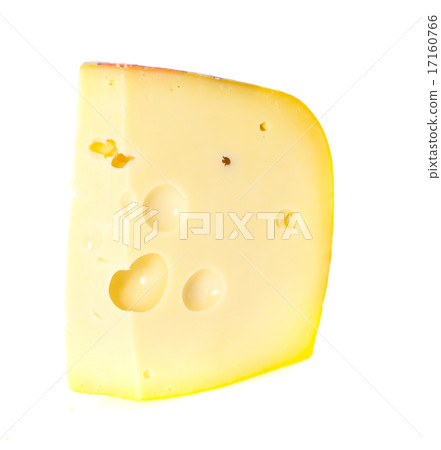Swiss cheese isolated on white background Swiss cheese isolated on white background 17160766