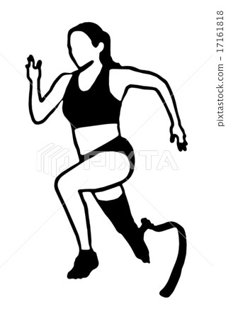 假肢剪影059b 17161818