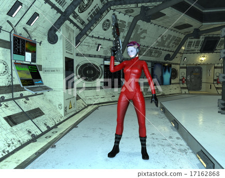 Female fighter 17162868