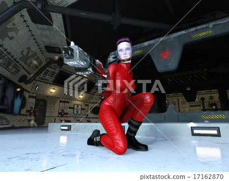 Female fighter 17162870