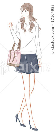 Fashionable ladies 17164982