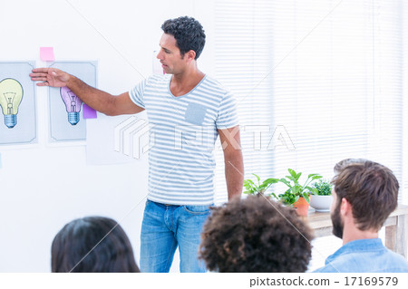 Creative team having a meeting 17169579