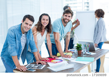 Portrait of creative executives in meeting 17169899