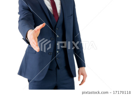 Businessman ready to shake hand Businessman ready to shake hand 17170118