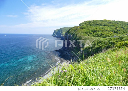 [Large Fly Cliffs] Misaki, Ikitsuki Town, Hirado City, Nagasaki Prefecture 17173854